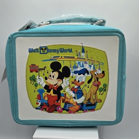 Loungefly Disney Parks 50th Anniversary Vault Collection Lunchbox Crossbody Bag - Picture 9 of 9